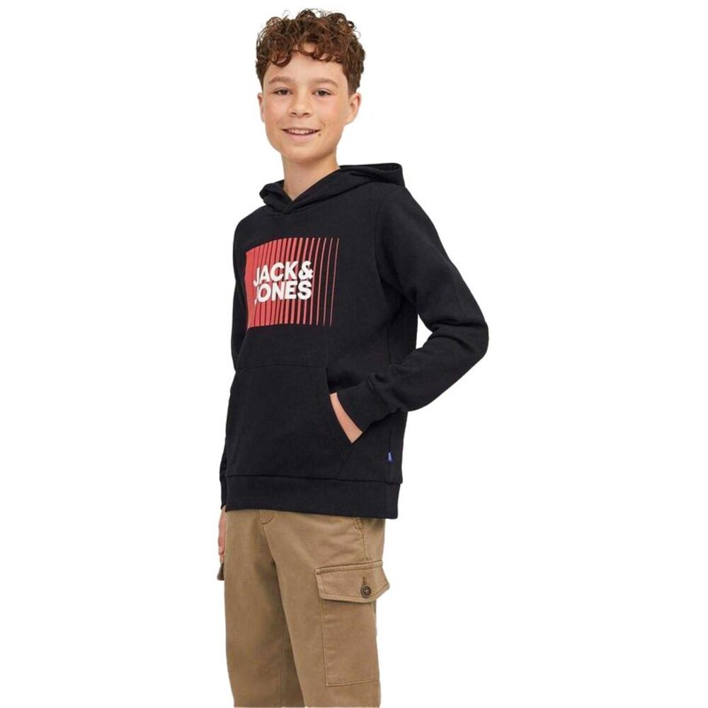 Jack And Jones Boys Play Hoodie / Black
